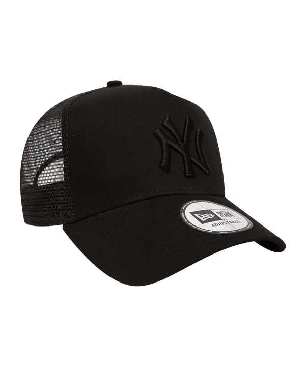 New Era Clean Trucker New York Yankees Cap Schwarz - schwarz