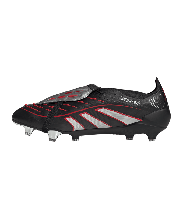 adidas Predator Elite FT Leather FG Obsidian Strike Schwarz - schwarz