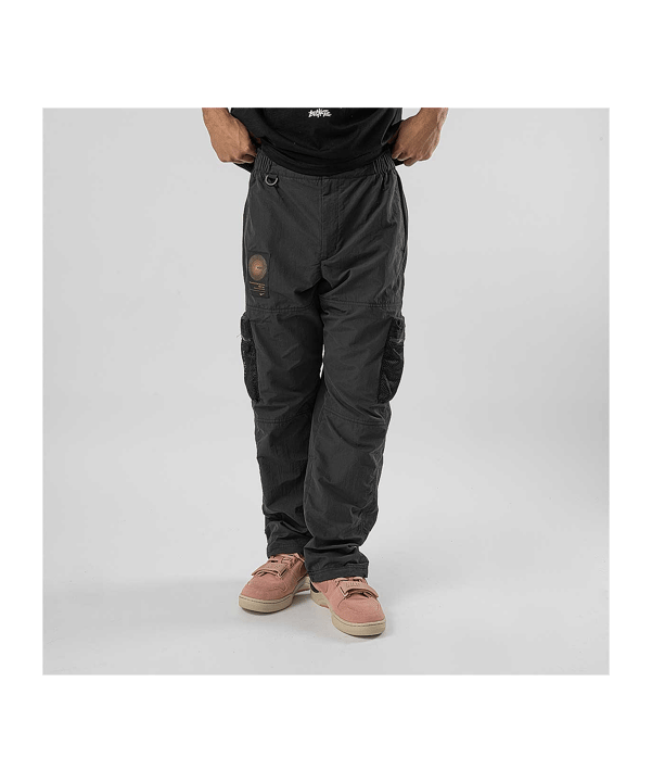 Nike N31 Cargohose Schwarz Gold F010 - schwarz