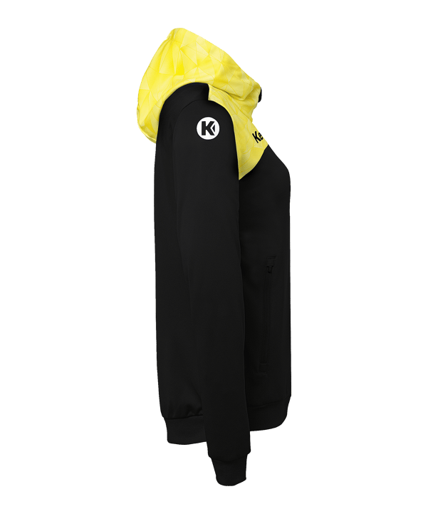 Kempa Athletics 29 Kapuzenjacke Damen Schwarz F09 - schwarz
