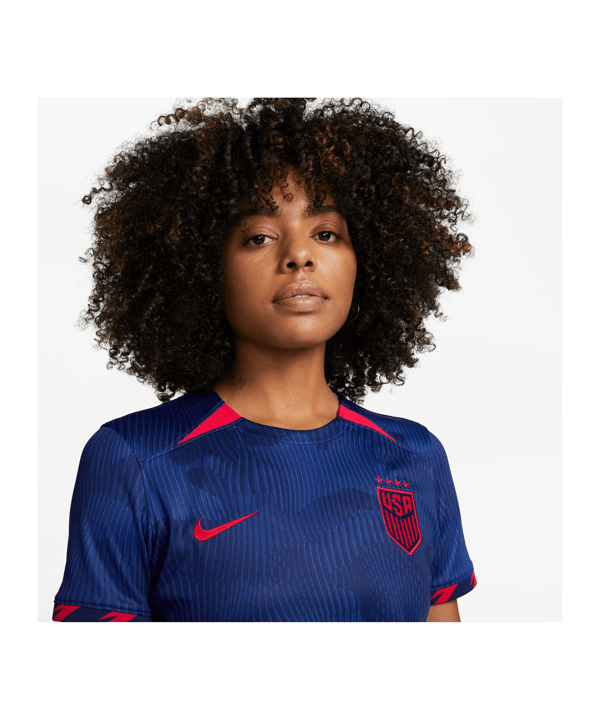 Nike USA Trikot Away Frauen WM 2023 Damen Blau F406 - blau