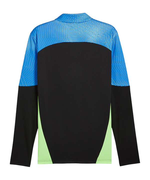 PUMA IndividualFinal 1/4 Zip Top Sweatshirt Schwarz F02 - schwarz