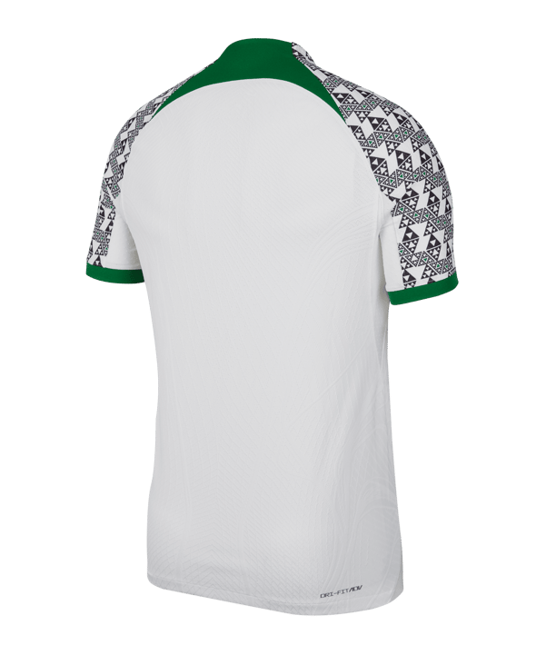 Nike Nigeria Auth. Trikot Away WM 2022 Weiss F100 - weiss