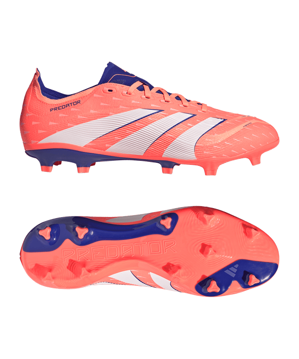 adidas Predator League FG/MG Coral Blaze Orange - orange
