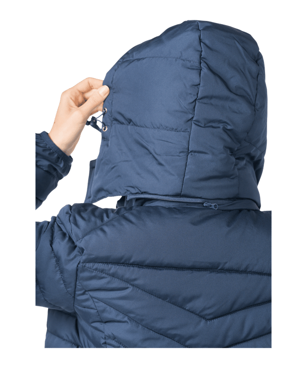 Erima CMPT Puffer Jacke Damen Blau - blau