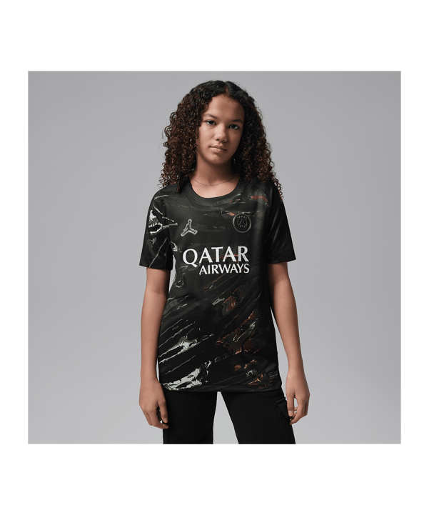 Nike Paris Saint-Germain Stadium T-Shirt Kids Schwarz F011 - schwarz