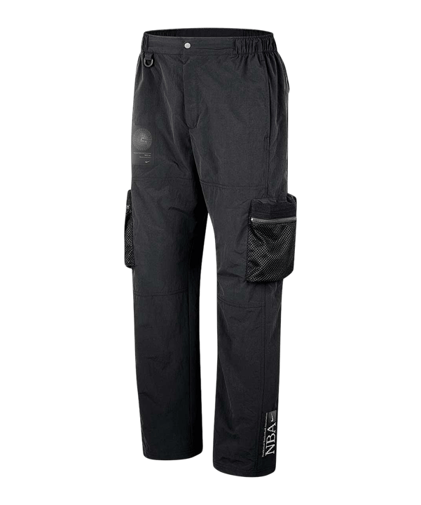 Nike N31 Cargohose Schwarz Gold F010 - schwarz