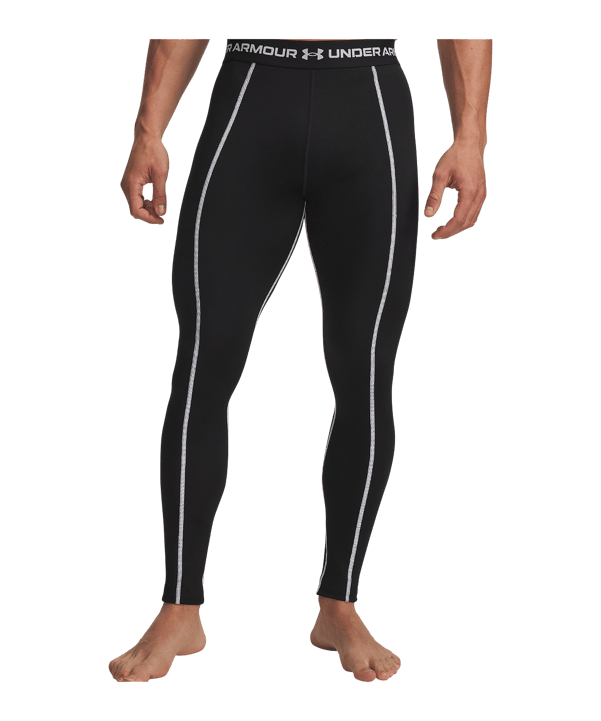 Under Armour Cold Weather Grid Leggings Schwarz F001 - schwarz
