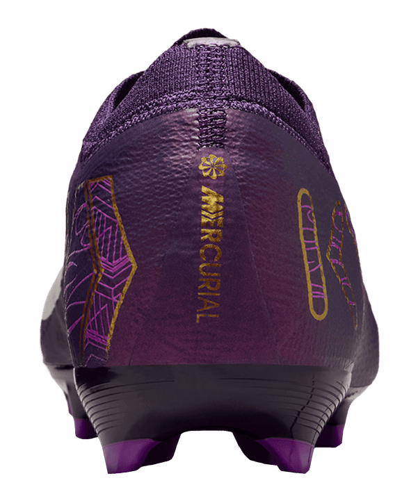 Nike Jr Air Zoom Mercurial Vapor XVI Pro FG Kylian Mbappe Signature Kids Lila F500 - lila
