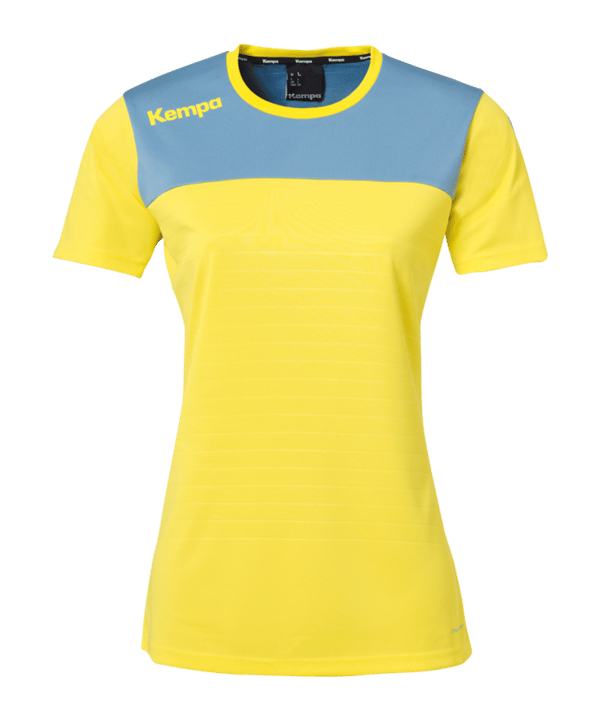 Kempa Emotion 2.0 Trikot Women Gelb Hellblau F06 - gelb