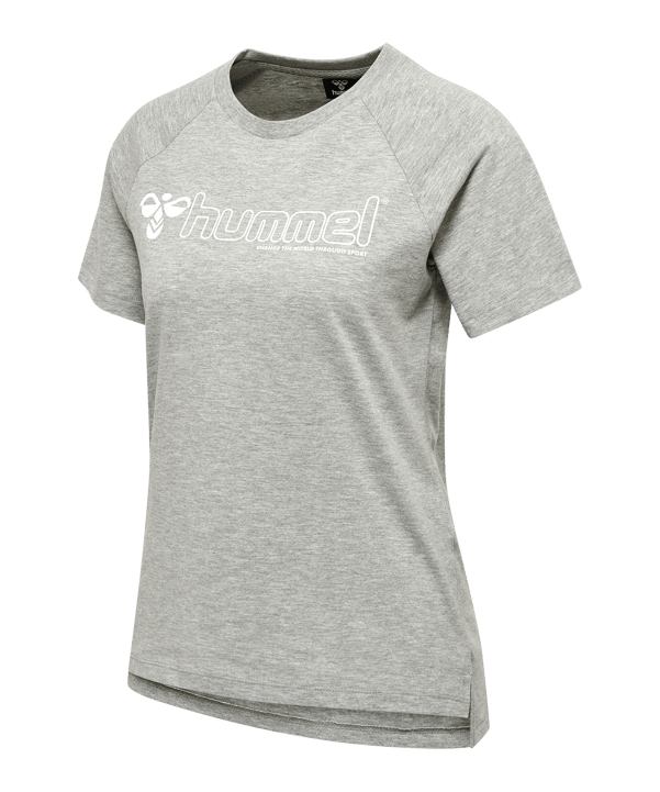 Hummel Noni 2.0 T-Shirt Dames Grijs F2006 - grijs