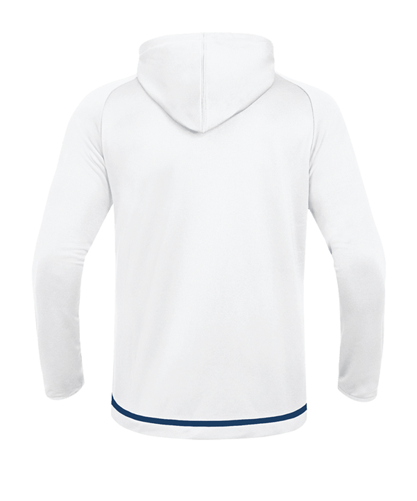JAKO Striker 2.0 Kapuzenjacke Weiss Blau F90 - weiss