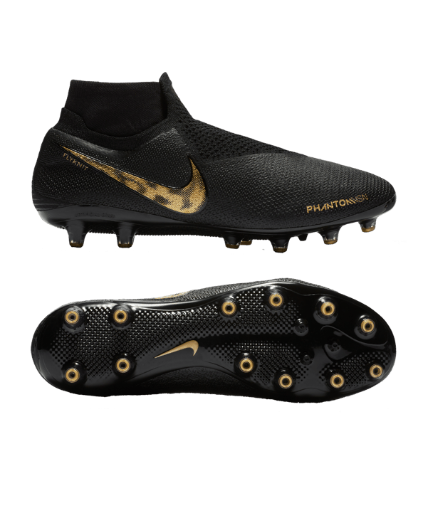 Nike Phantom Vision Elite AG-Pro Schwarz F077 - schwarz