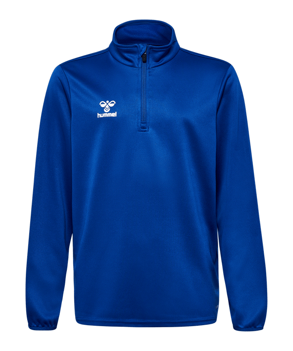 Hummel Essential Half-Zip Sweatshirt Kids Blau F7026 - blau