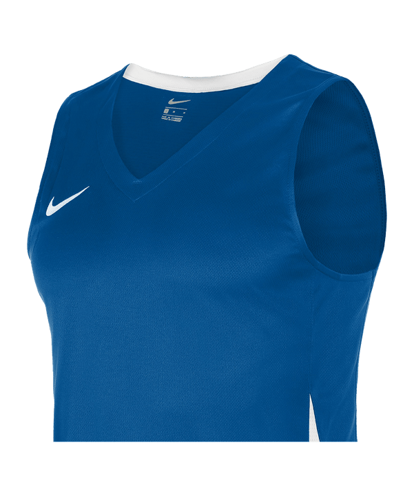 Nike Team Basketball Stock Maglietta Blu C463 - blu