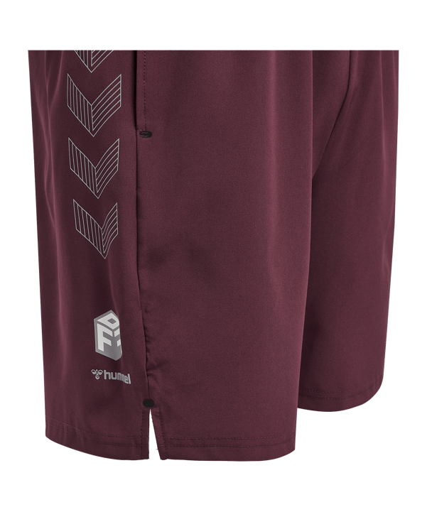 Hummel Move Grid Woven Short Rot F3506 - rot