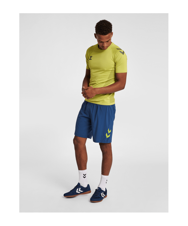 Hummel hmlLEAD Pro Seamless T-Shirt Training F6242 - gruen
