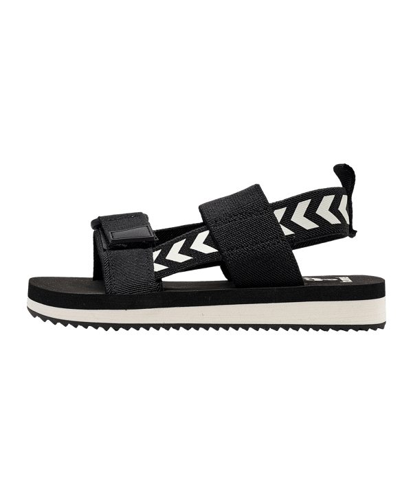 Hummel Elastic Sandal Kids Schwarz F2001 - schwarz