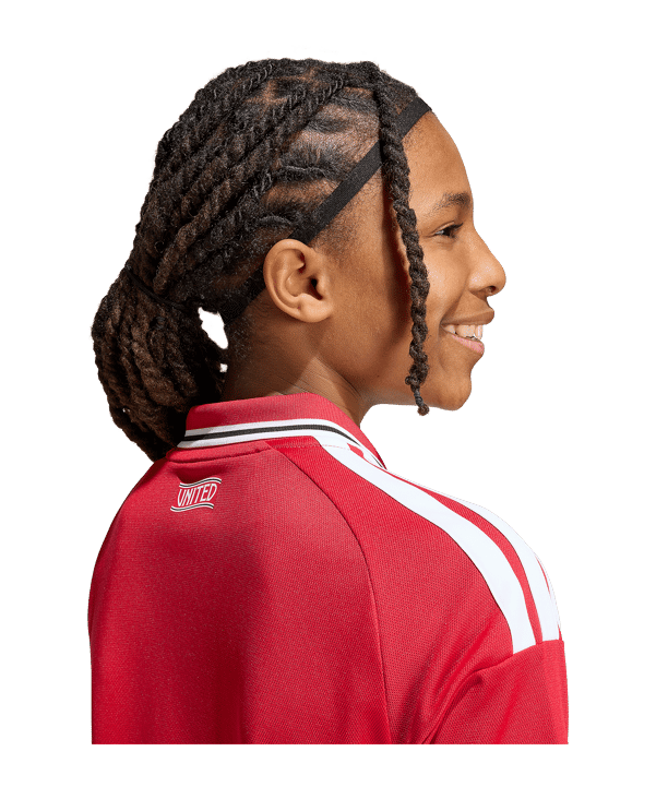 adidas Manchester United Trikot Home 2026/2027 Kids Rot - rot