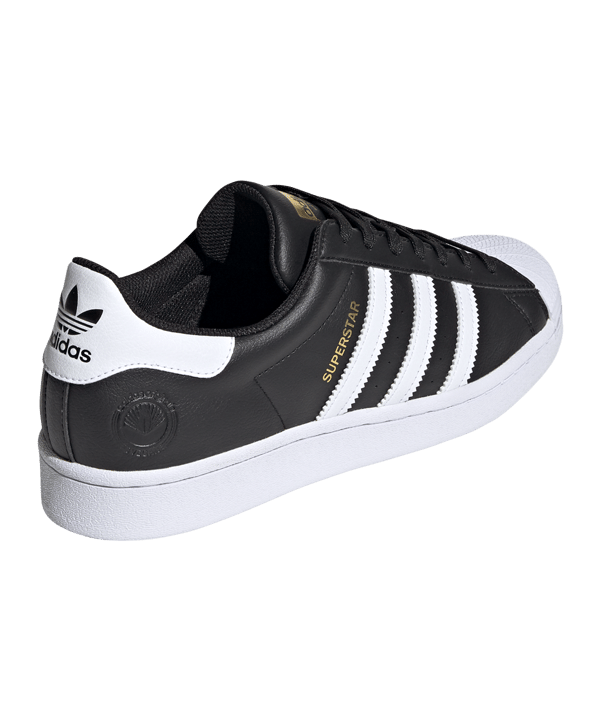 adidas Originals Superstar Vegan Schwarz Weiss - schwarz