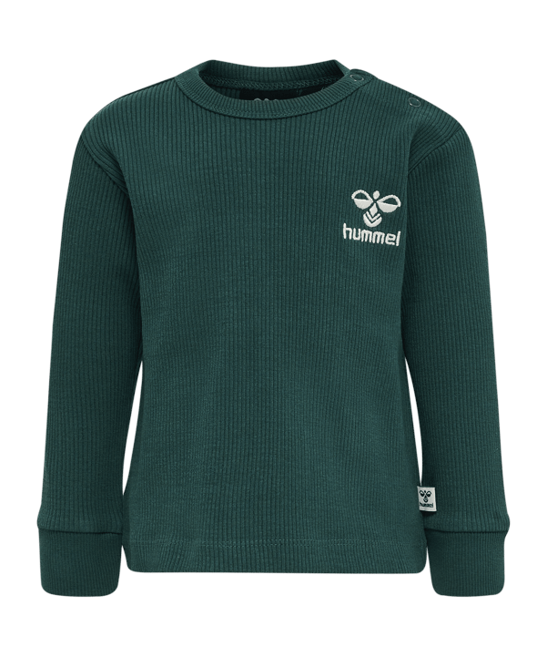 Hummel Sami L/S T-Shirt Kids Blau F6470 - blau