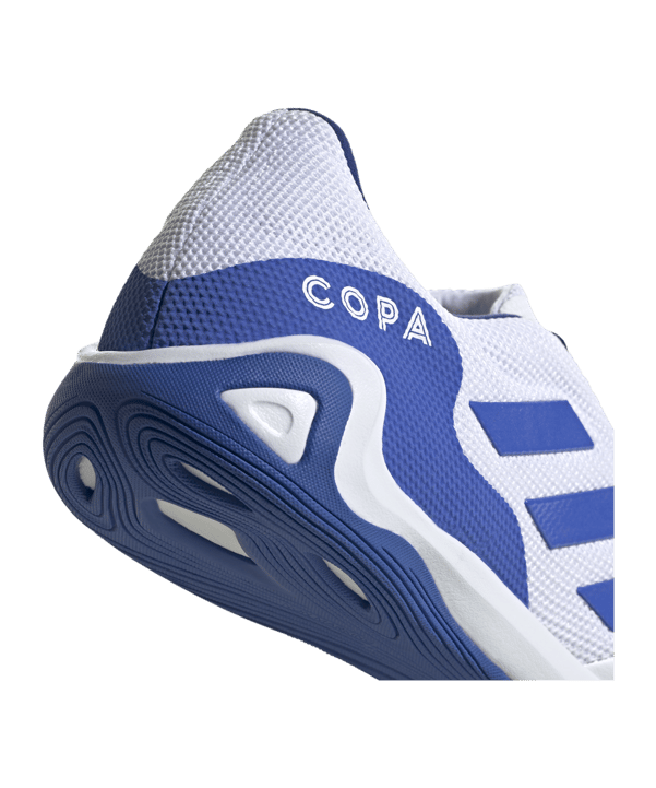 adidas COPA SENSE.3 IN Sala Diamond Edge Weiss Blau - weiss