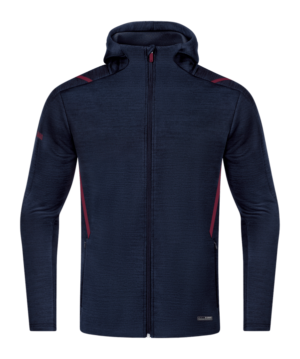 JAKO Challenge Freizeit Kapuzenjacke Kids F513 - blau