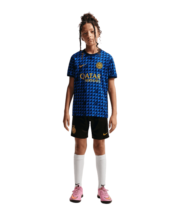 Nike FC Inter Prematch T-shirt 2026/2027 Kids Blu C409 - blu