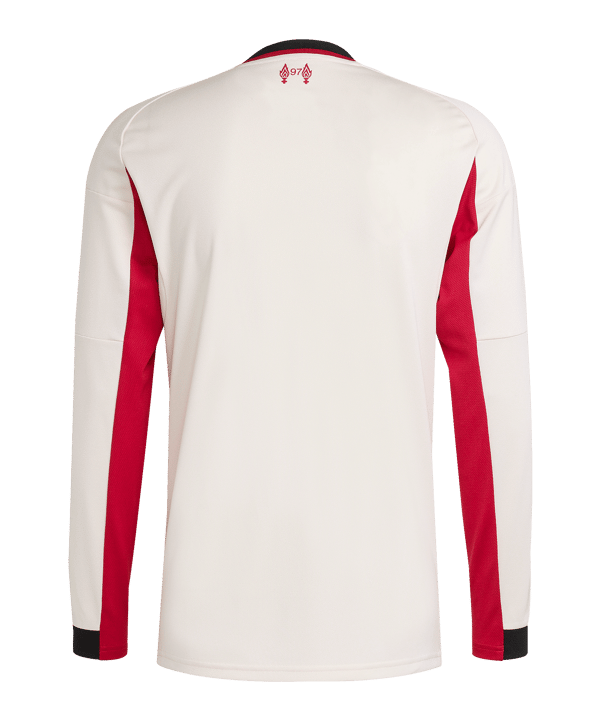 adidas FC Liverpool Trikot langarm Away 2025/2026 Weiß - weiss