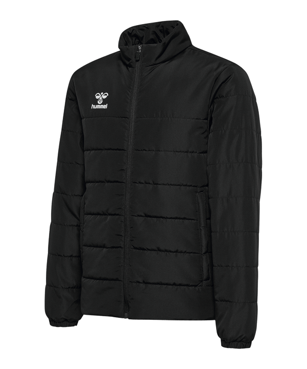 Hummel Essential Short Bench Jacke Kids Schwarz F2001 - schwarz