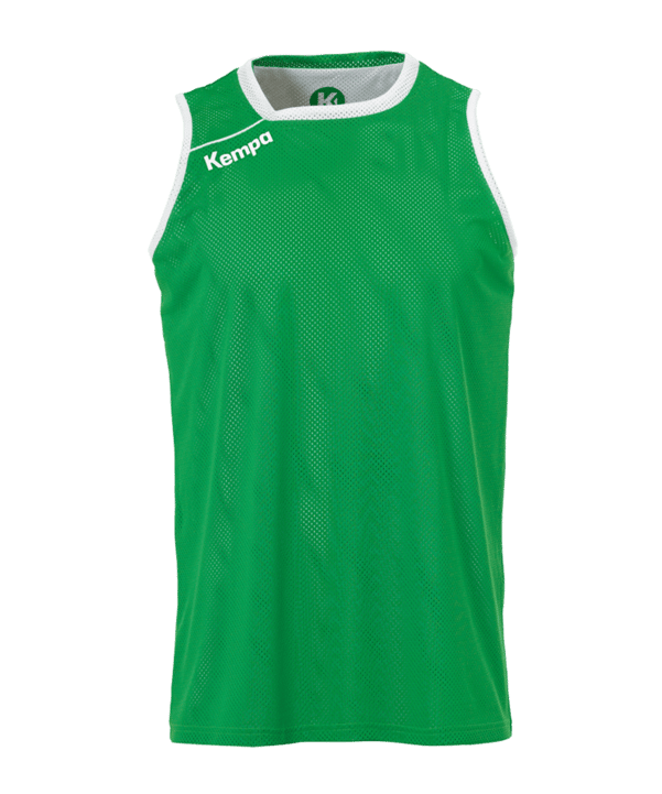 Kempa Reversible Tank Top Grün Weiss F07 - gruen