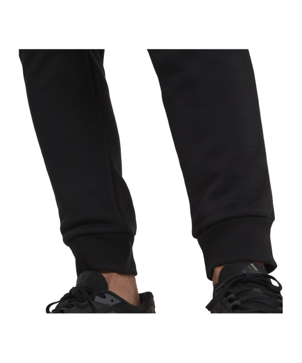 adidas Essentials Camo Print Fleece Hose Schwarz - schwarz