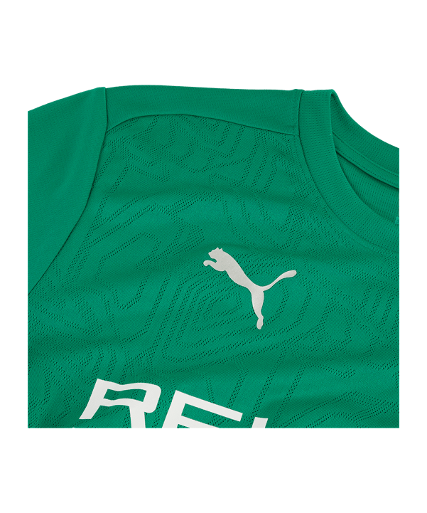 PUMA Borussia Mönchengladbach Trainingshirt mit Sponsor Grün F20 - gruen