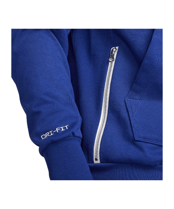 Nike Standard Issue Chain Hoody Blau Weiss F455 - blau