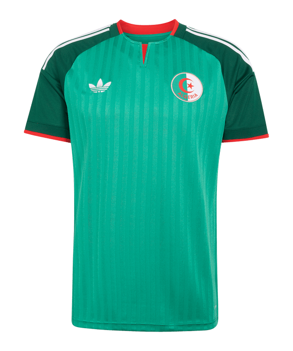 adidas FAF Algerien Trikot Away WM 2026 Grün - gruen