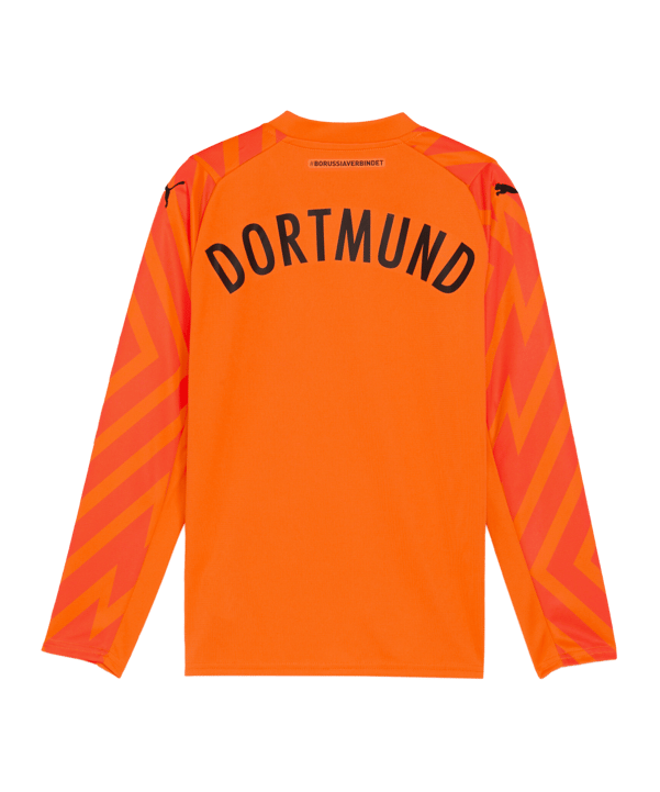 PUMA BVB Dortmund langarm TW-Trikot 2023/2024 Kids Orange F08 - orange