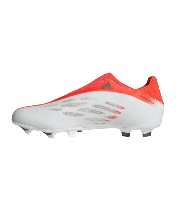 adidas X SPEEDFLOW.3 LL FG White Spark Weiss Grau Rot - weiss
