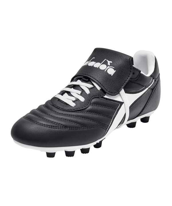 Diadora Brasil OG LT T MDPU – Scarpe Calcio Uomo In Pelle Pieno Fiore – Impermeabili, Suola Solida, Colore Bianco/Rosso Milano – Taglia 43 EU - 5