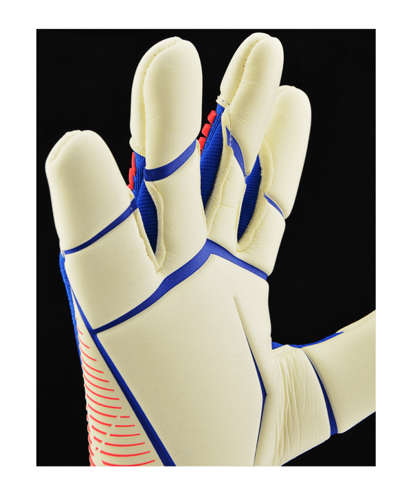 adidas Predator Pro Hybrid Cut Sapphire Edge Torwarthandschuhe Blau Rot - blau