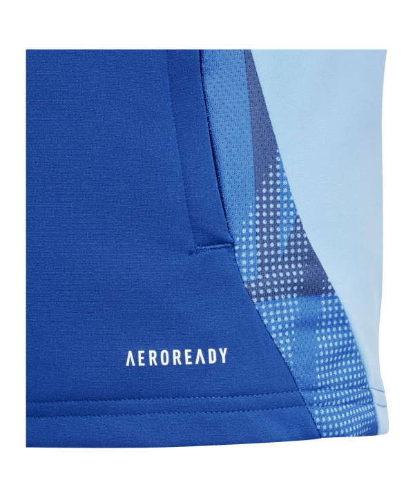 adidas Tiro 24 Competition Trainingsjacke Kids Blau - blau