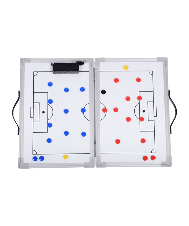 BFP Taktikboard Fussball klappbar 45x60 cm - weiss