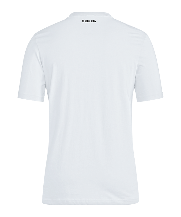 adidas FC Schalke 04 T-Shirt Weiss - weiss