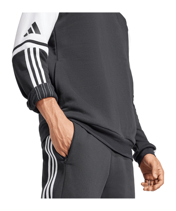 adidas Squadra 25 Hoody Schwarz - schwarz