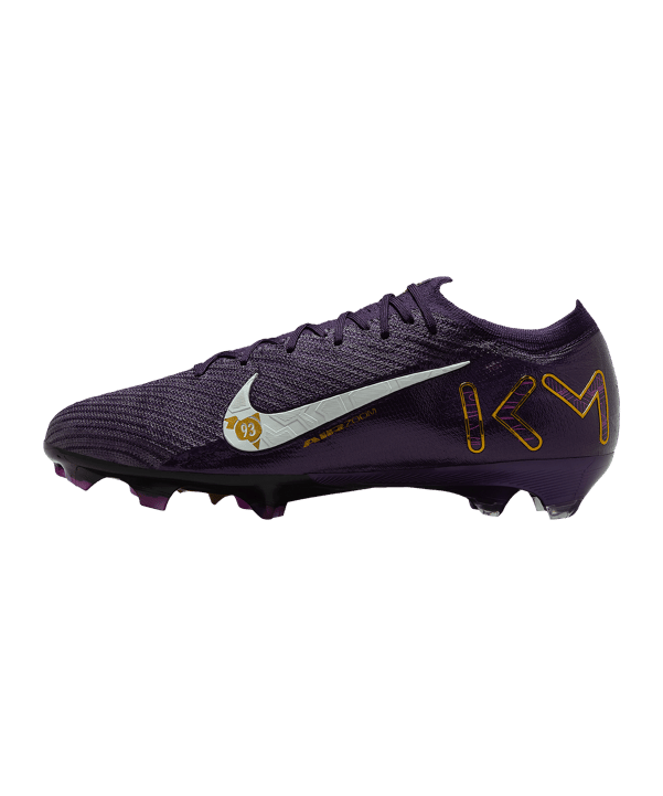 Nike Air Zoom Mercurial Vapor XVI Elite FG Kylian Mbappe Signature Lila F500 - lila