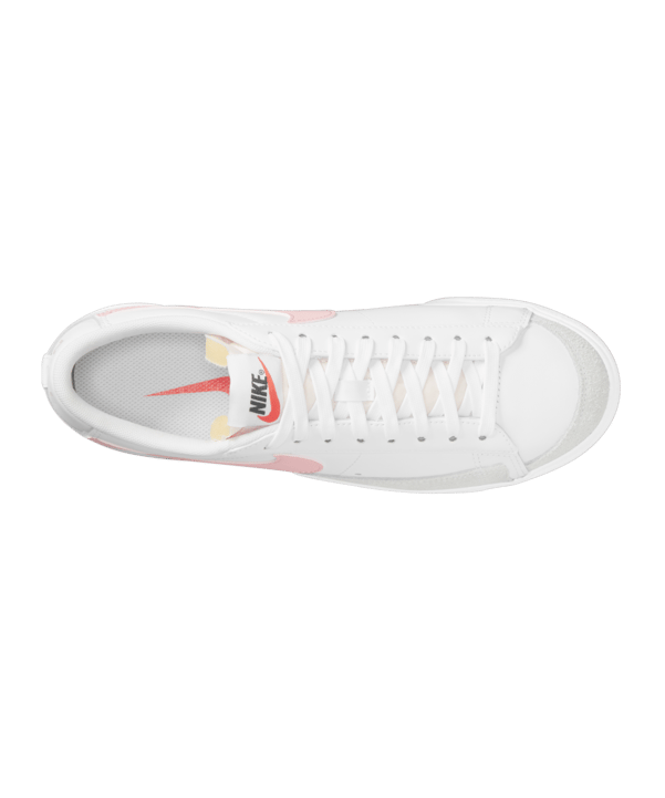 Nike Blazer Low Platform Damen Weiss Pink F103 - weiss