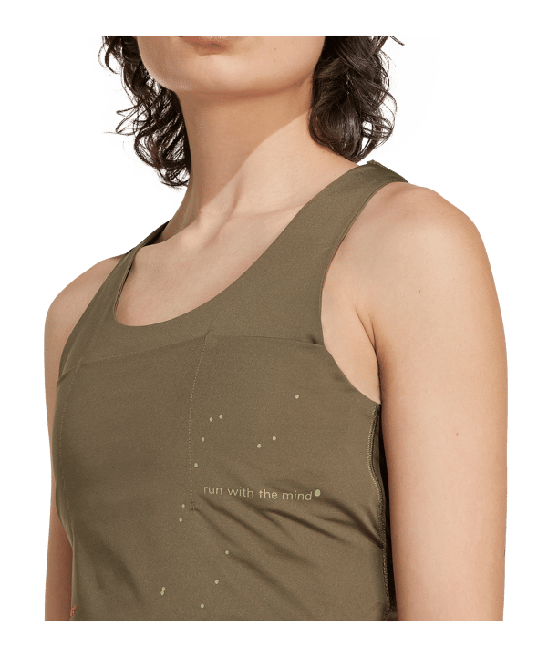 adidas Adi365 Running Crop Canottiera Donna Verde - verde