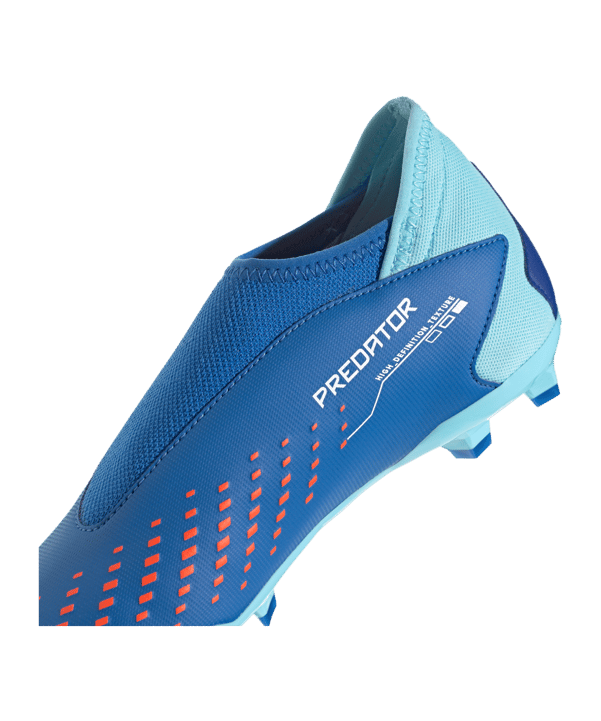 adidas Predator Accuracy.3 LL FG Marinerush Kids Blau Weiss - blau