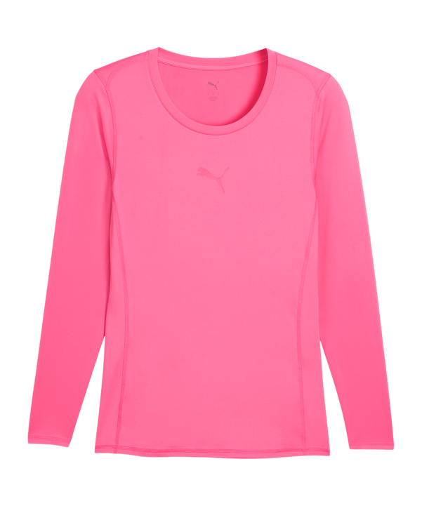 PUMA teamLIGA26 Baselayer LS T-Shirt Rosa F27 - rosa