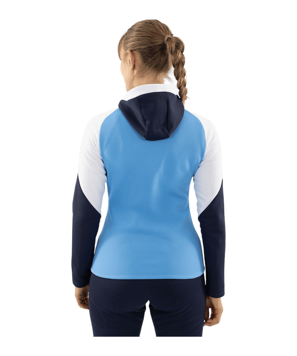 JAKO Dynamic Kapuzenjacke Damen Blau F431 - blau