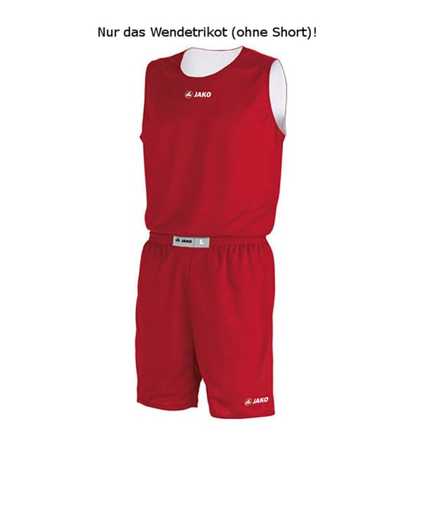 JAKO Wendetrikot Change Active Rot Weiss F05 - rot